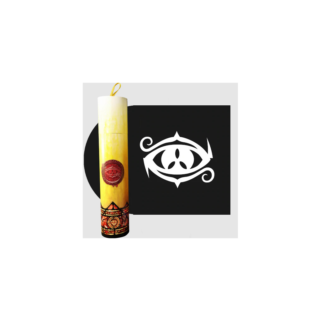 Ritual Candle Dice Tube - The Eye of Chaos
