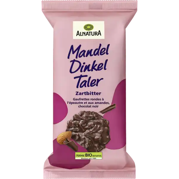 Bio Dinkel Knusper Taler Zartbitter