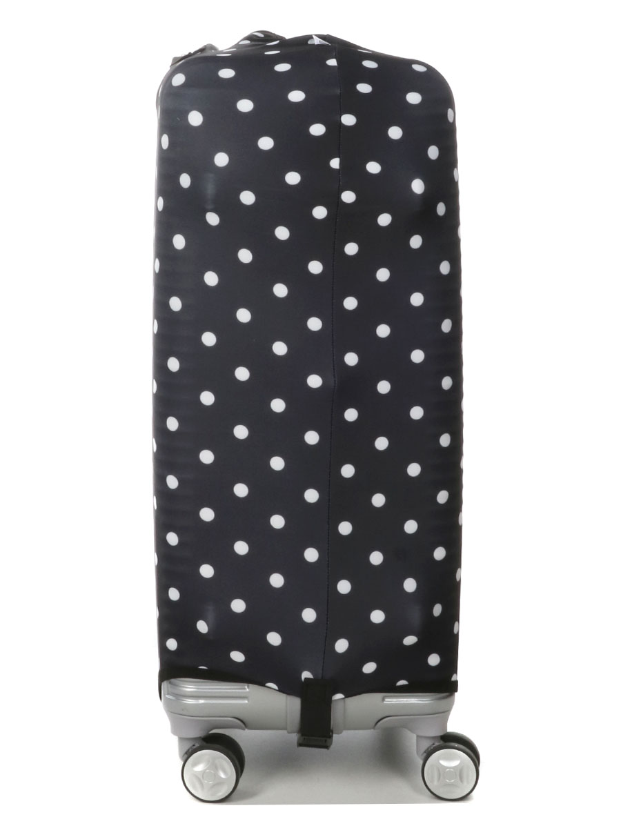 Housse de valise Periea Black with White Dots M