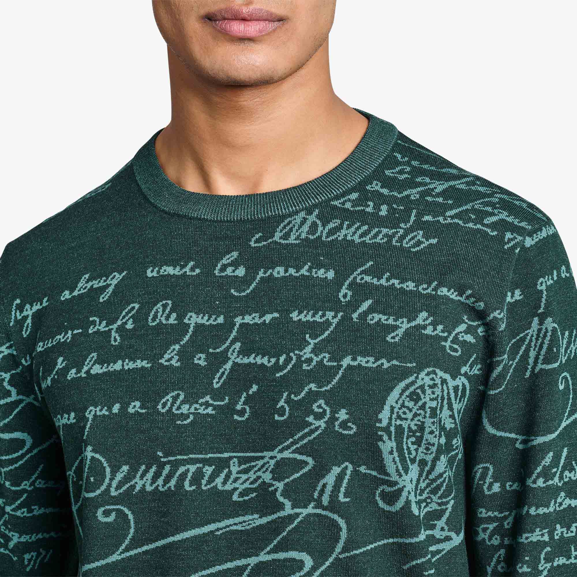 Pull En Laine Scritto