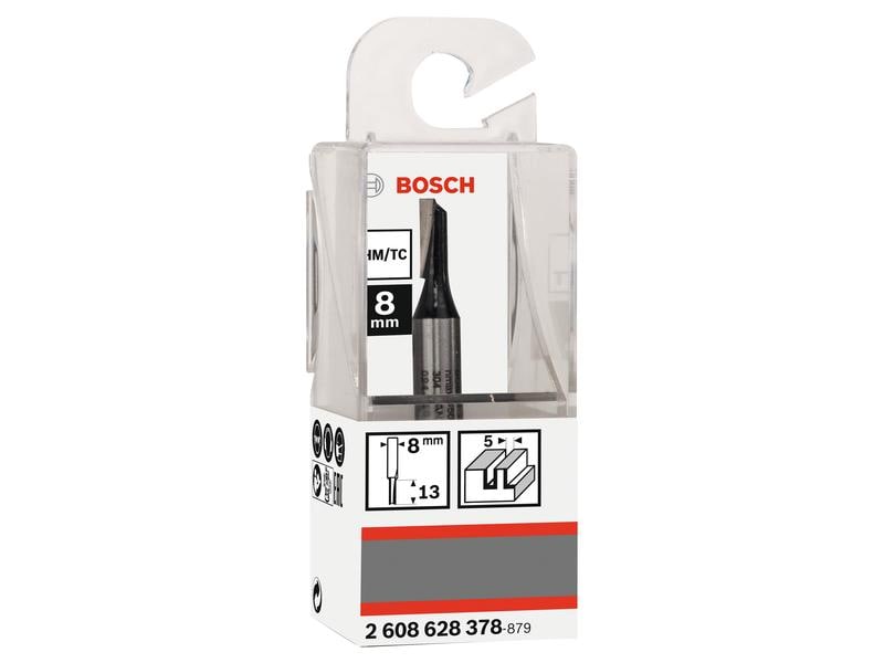Bosch Professional Nutfräser Standard for Wood D1 5 mm, L 1 Nutfräser für Handfräsen und Kantenfräsen