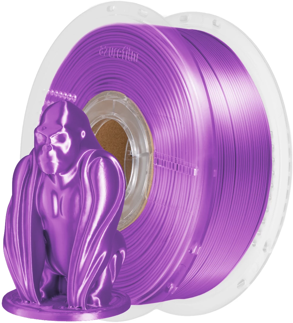 AzureFilm  PLA Silk Princess Gleam, 1,75 mm / 1000 g (1 kg)    Hochwertiges Filament mit Silk-Effekt
