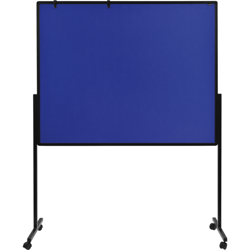 Tableau multi-usages XL PREMIUM - Tableau blanc / Feutrine bleu - Legamaster