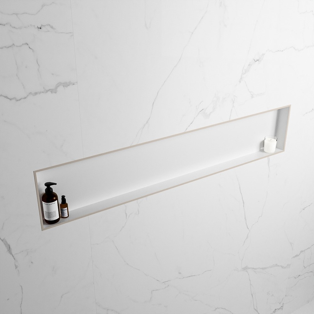 Mondiaz Easy nis 150x30x8cm 1 vak linen/talc