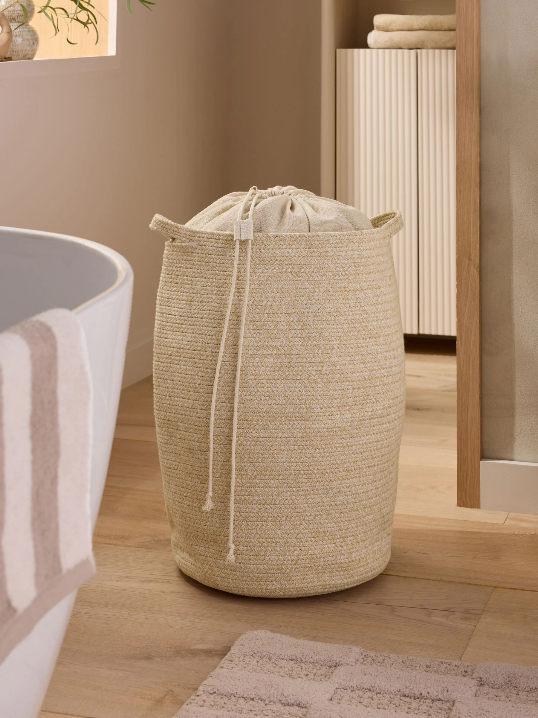 Rope Laundry Bag Basket