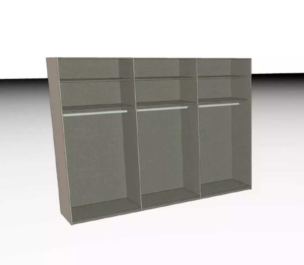 Schwebetürenschrank Concept Me 300 x 223 cm