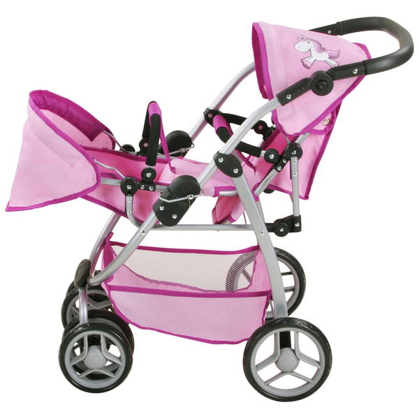 KnorrtoysKnorrtoys   Zwillingspuppenwagen Milo Einhorn