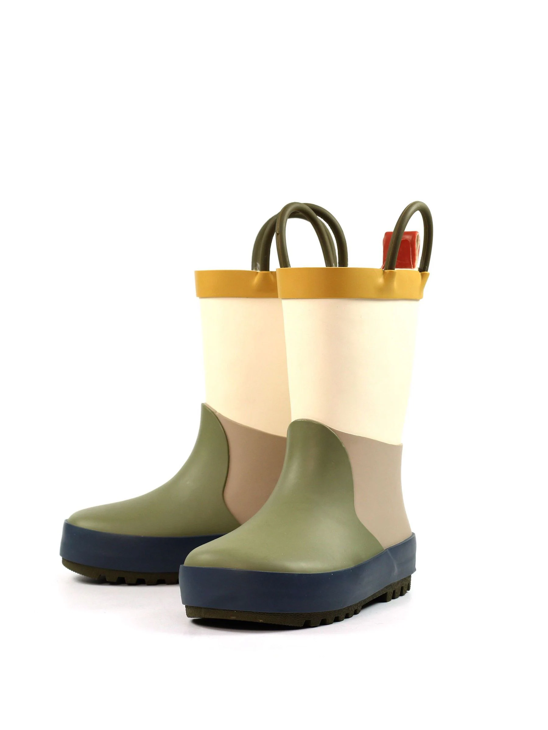 Lazy Dogz Green Bubblegum Toddler Colour Block Wellingtons