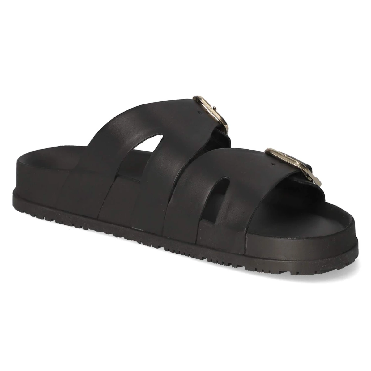 TamarisPantoletten - BLACK LEATHER