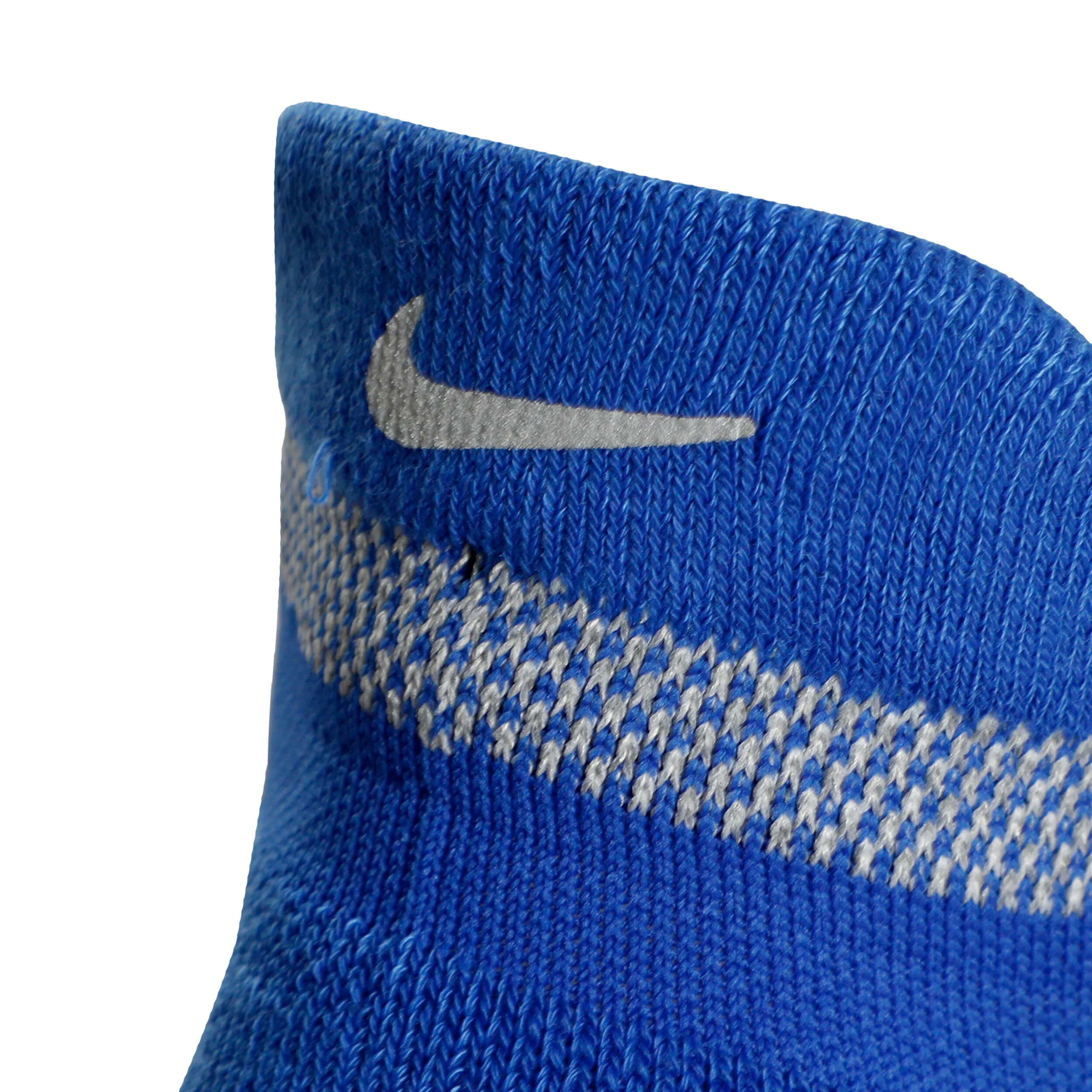 Nike Spark Cushioned No-Show Running Chaussettes De Running - Bleu , Gris