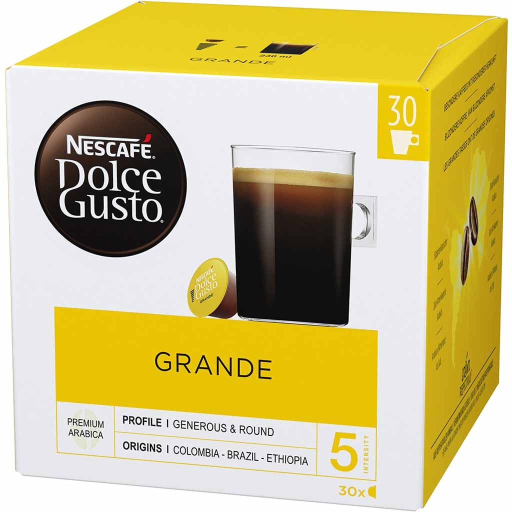 Nescafe Dolce Gusto Kapseln Grande 30 Tassen 240g MHD:31.10.25