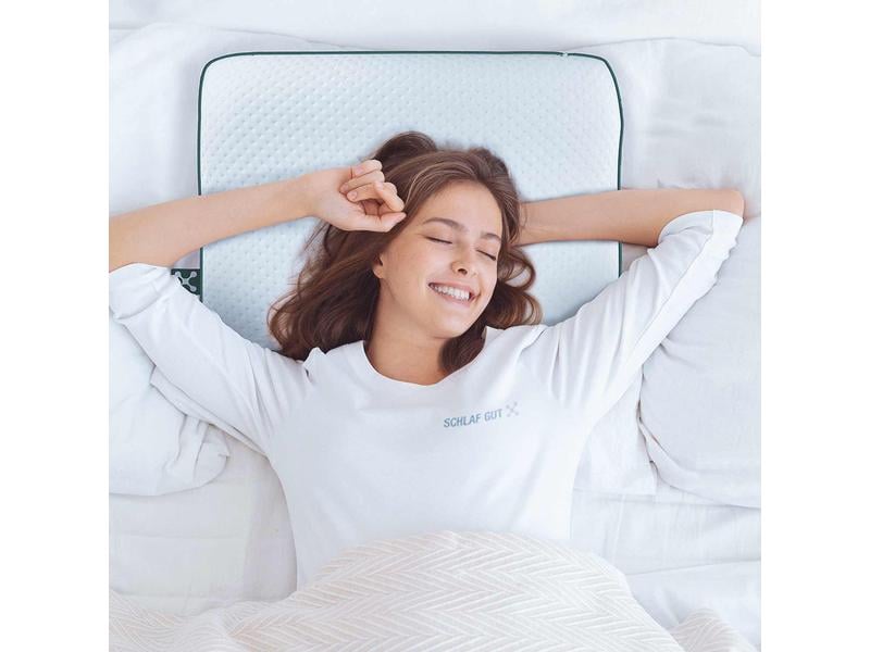 Smartsleep Nackenkissen Silence L 54 x 40 x 12 cm Ergonomisches Schlafkissen