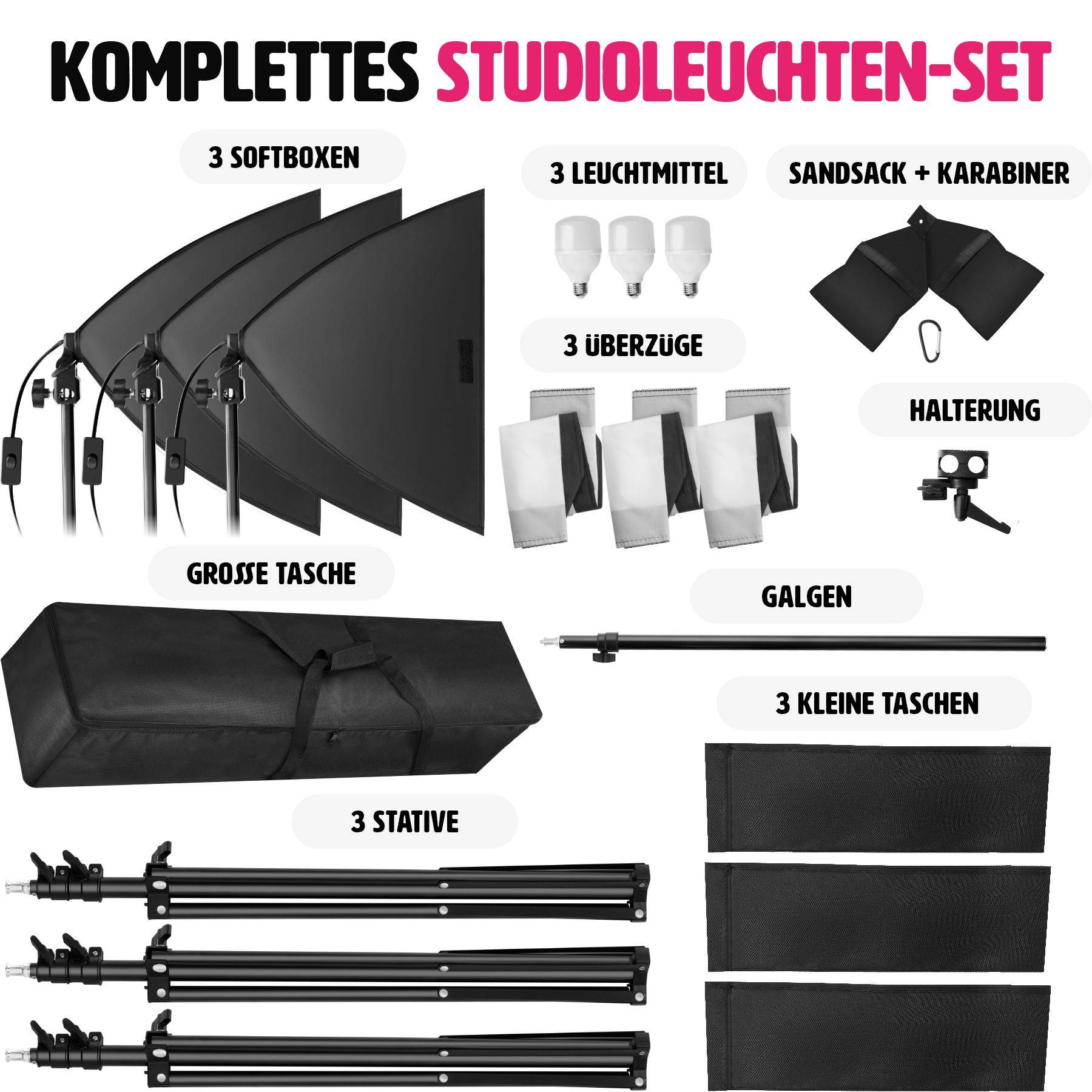Fotostudio-Set