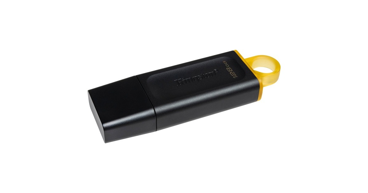 KingstonDataTraveler Exodia 128 GB usb-stick  (Zwart/geel, DTX/128GB)