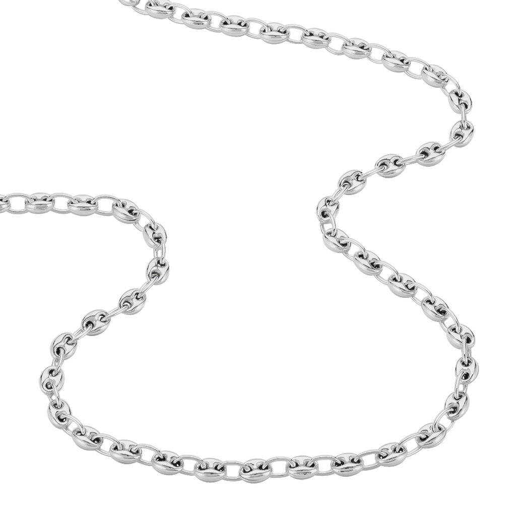 Collier Carrus Argent Blanc