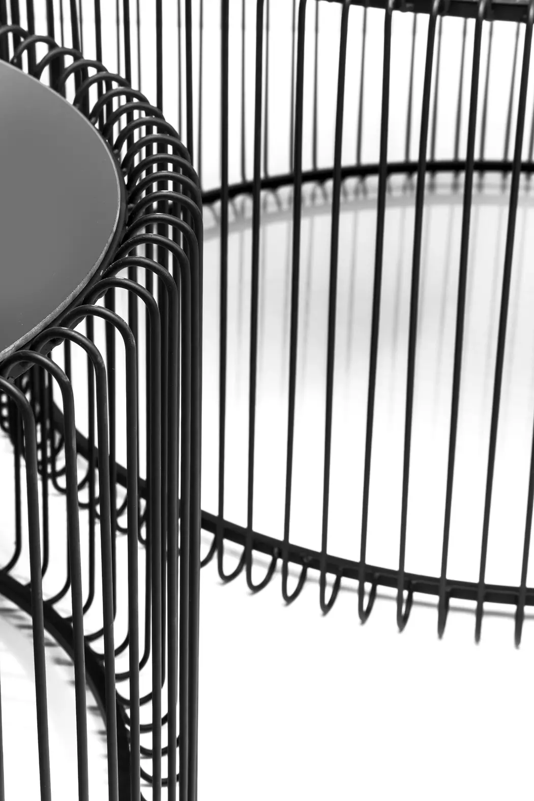 Couchtisch Wire Black 79577 2er Set