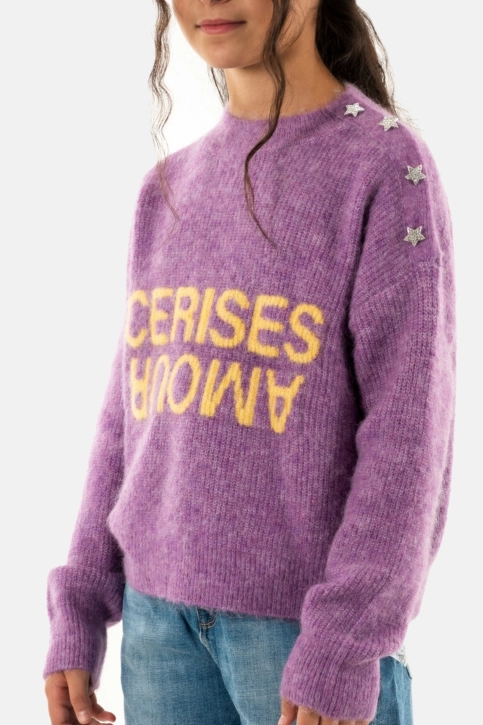 pulls hiver Le Temps Des Cerises symchagi 6032 lilac