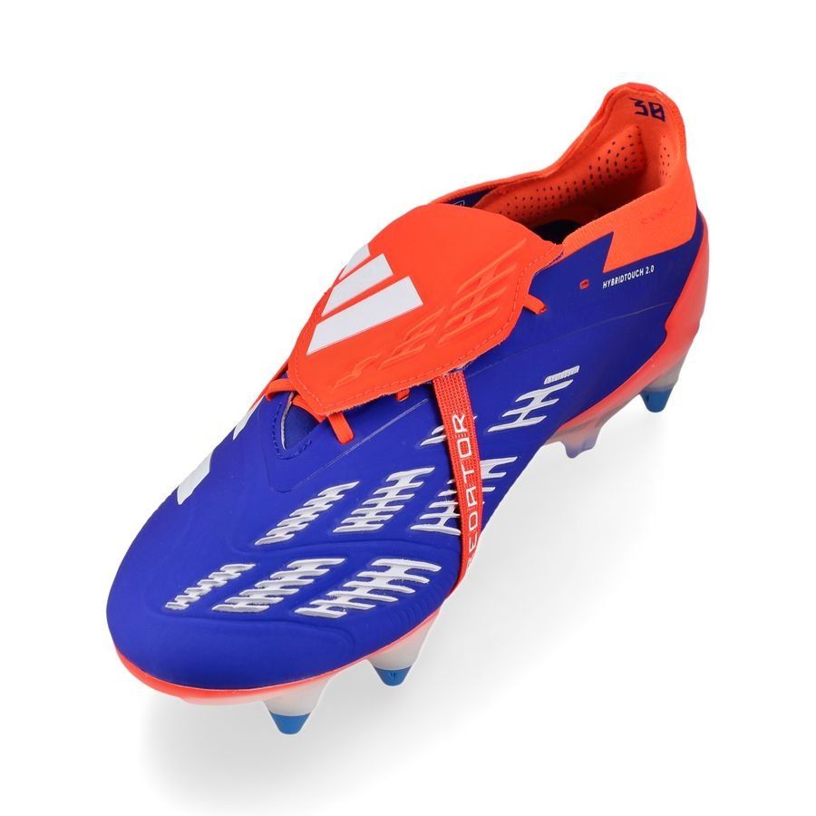 adidas Predator Elite Fold-over Tongue SG Advancement - Bleu/Blanc/Rouge
