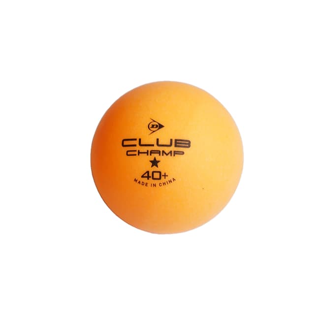 Dunlop TT BL 40+ Club Champ 6 Bordtennisbolde Orange