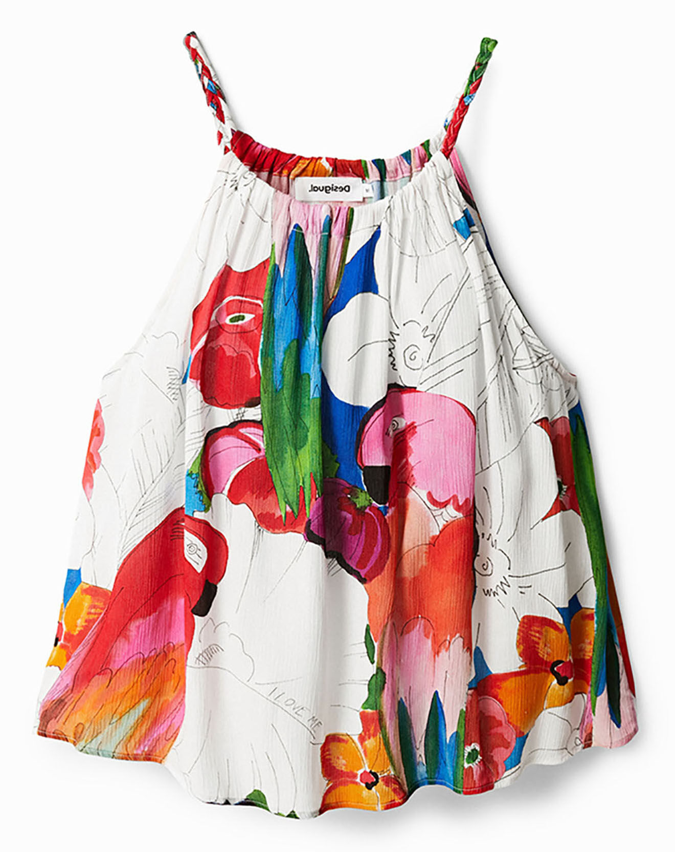 Desigual Top Mya blanc