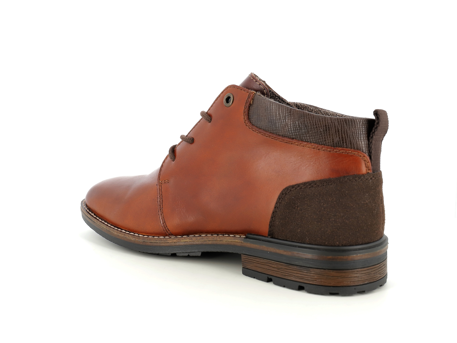 Rieker-B1301 Cuir Cognac