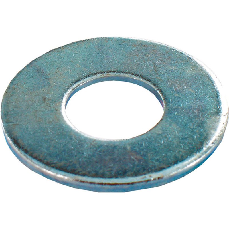 Rondelle plate large acier zingué