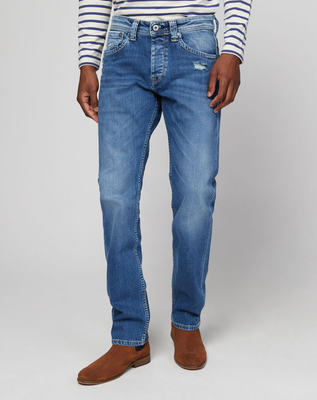 Pepe Jeans Jean Droit Cash bleu