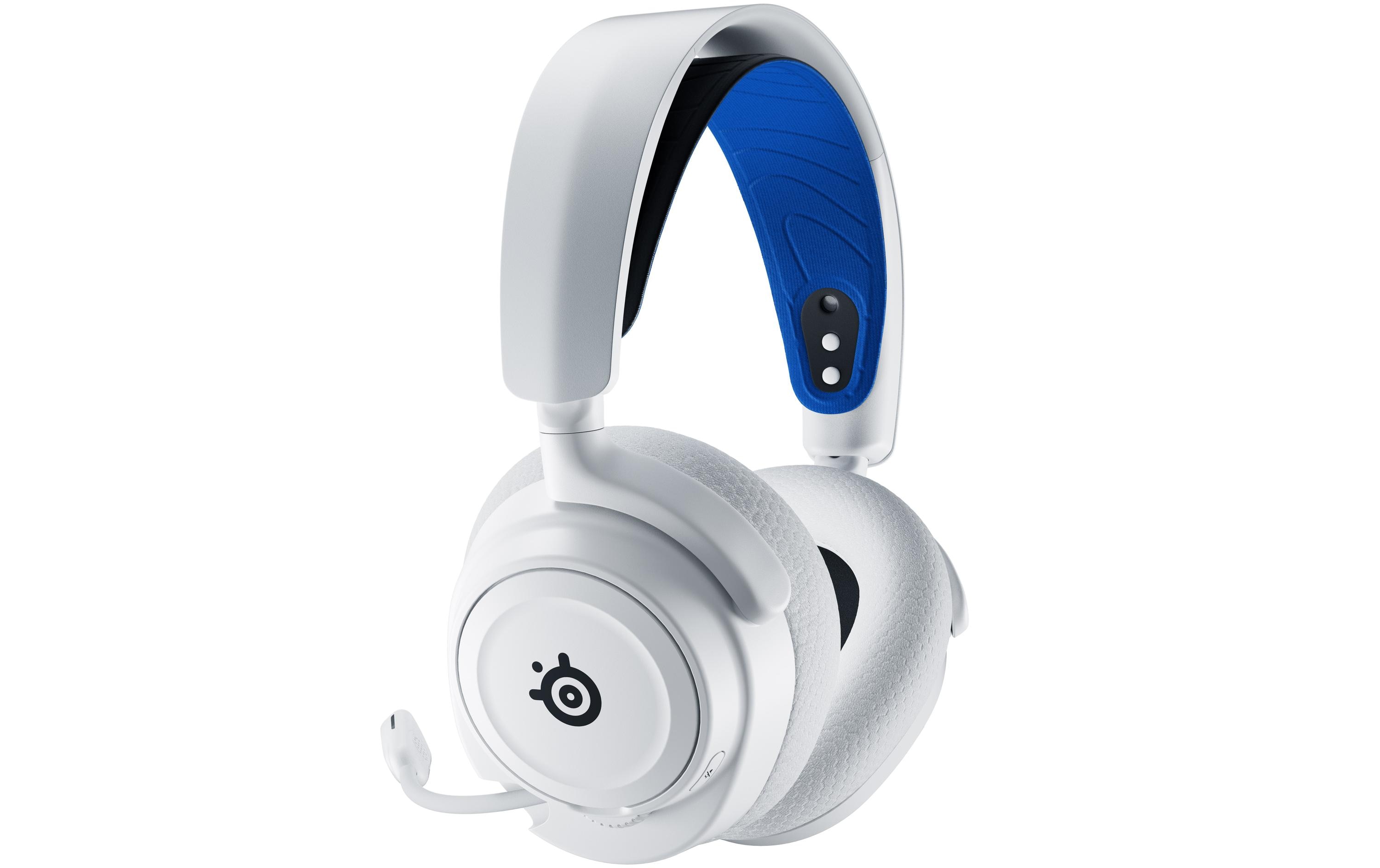 Headset Arctis Nova 7P Blau/Weiss<br>Wireless Gaming-Headset