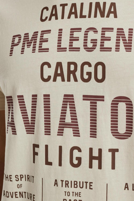 PME legend beige heren t-shirt