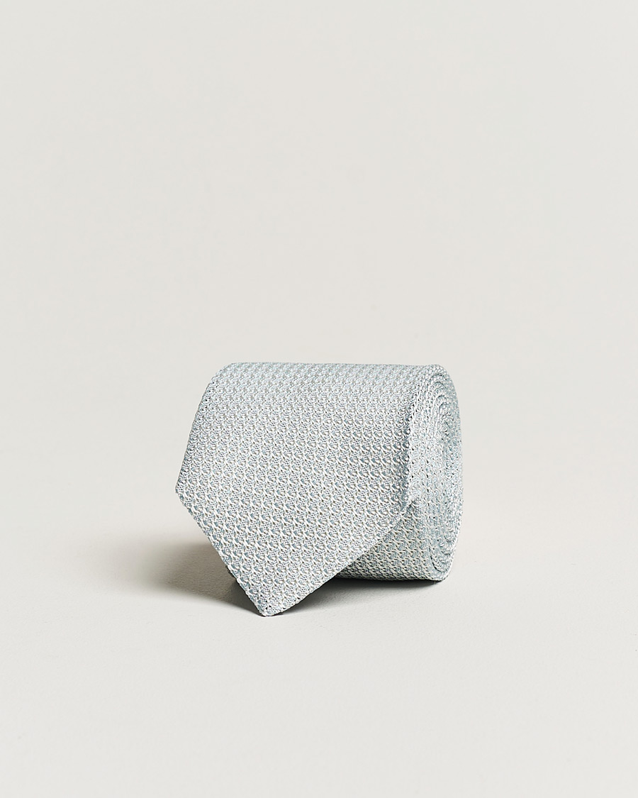 Amanda Christensen Silk Grenadine 8 cm Tie Sky Blue