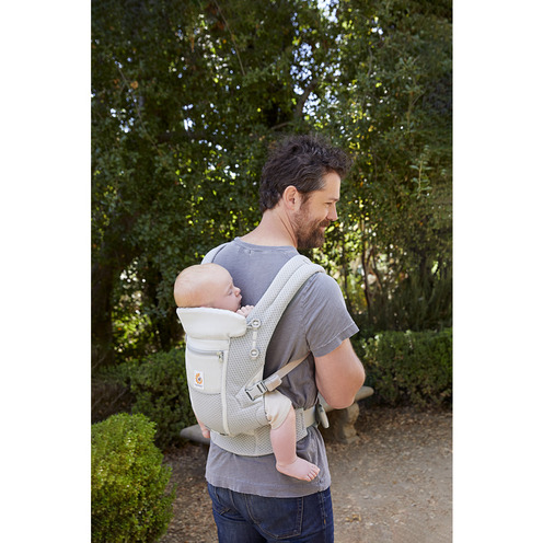 Porte bébé Adapt SoftFlex Mesh Gris Perle - ERGOBABY