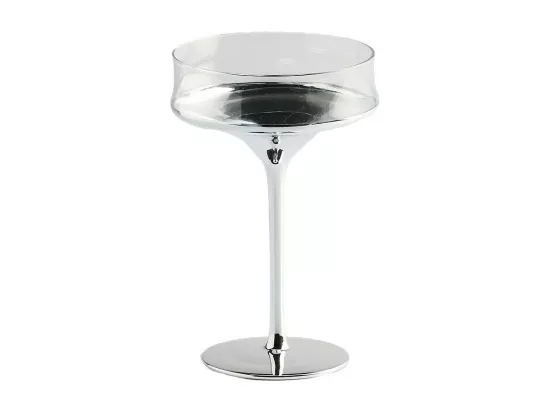 Verre À Cocktail Helena Argent Moyen 18 x 11.5