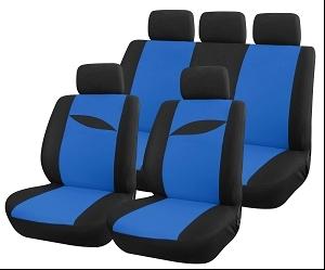 HOUSSE 9 PIECES AIRBAG BLEU SCENARIO