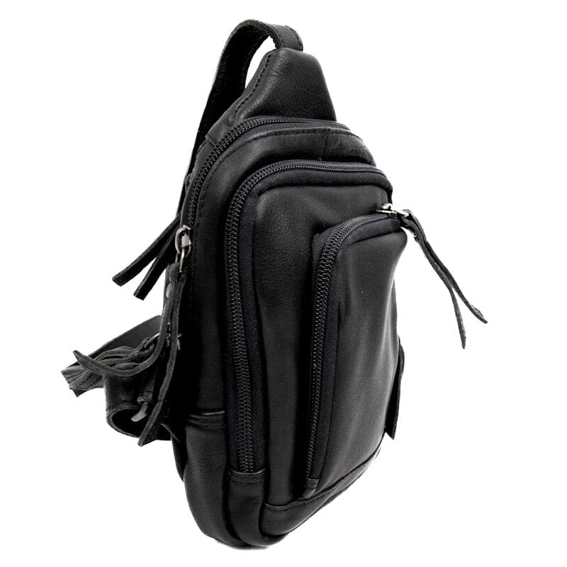 Bear Design Crossbody Tas Katinka Zwart