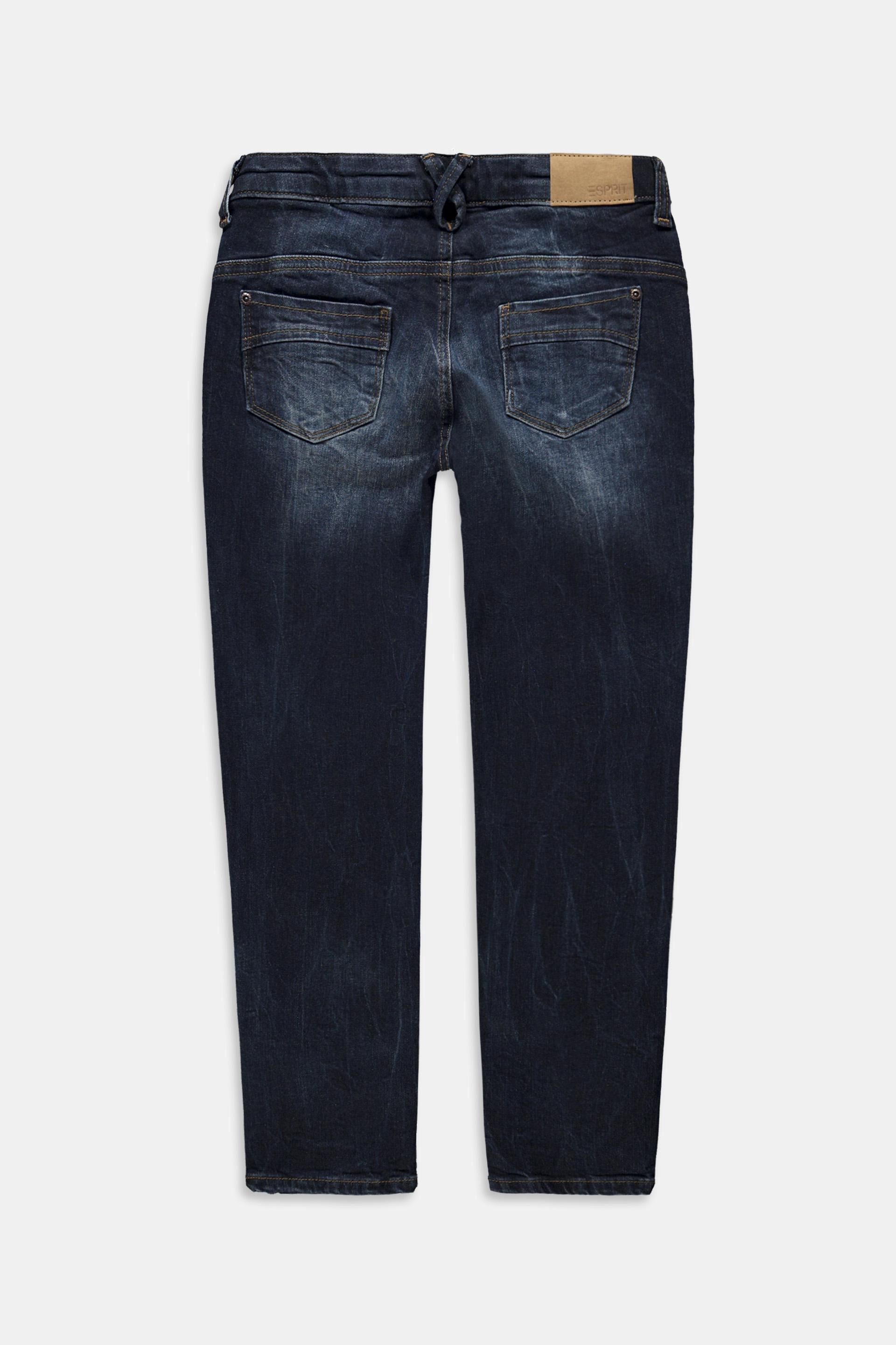 Jean à taille ajustable
