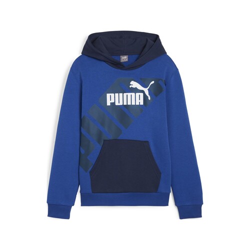 Puma - PUMA POWER GRAPHIC HOODIE TR B Azul