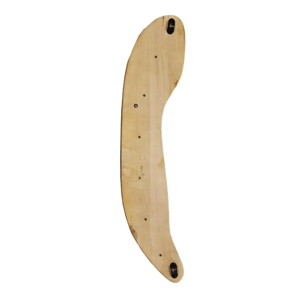 kapstok Naturel Mangohout - 6 Haken - 100x4x24cm - Mirthe