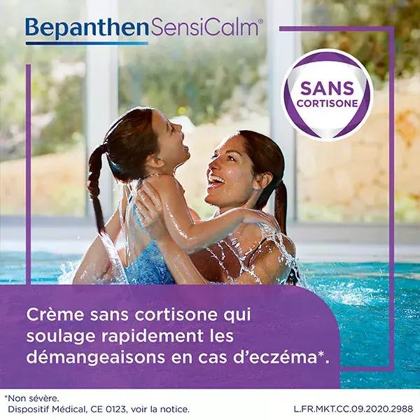 Creme anti-coceira Bepanthen Sensicalm para eczema 20g