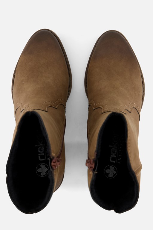 Rieker Cowboylaarzen cognac Nubuck