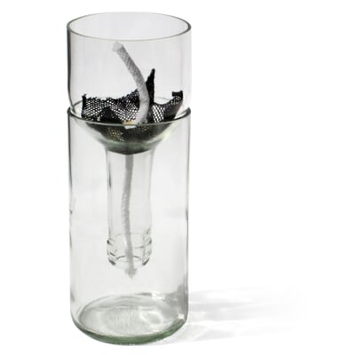 Pflanzgefäß Self Watering Bottle, Farblos