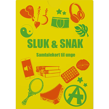 Sluk og snak - samtalekort for unge