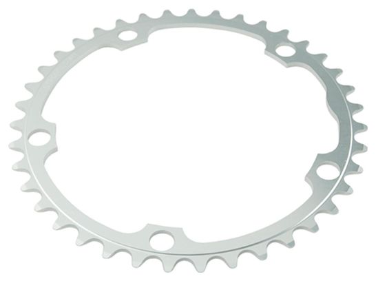 PLATEAU ROUTE DIAM 135 INTER 39DTS ARGENT ALU 5083 STRONG 8/9/10V. 5 BRANCHES