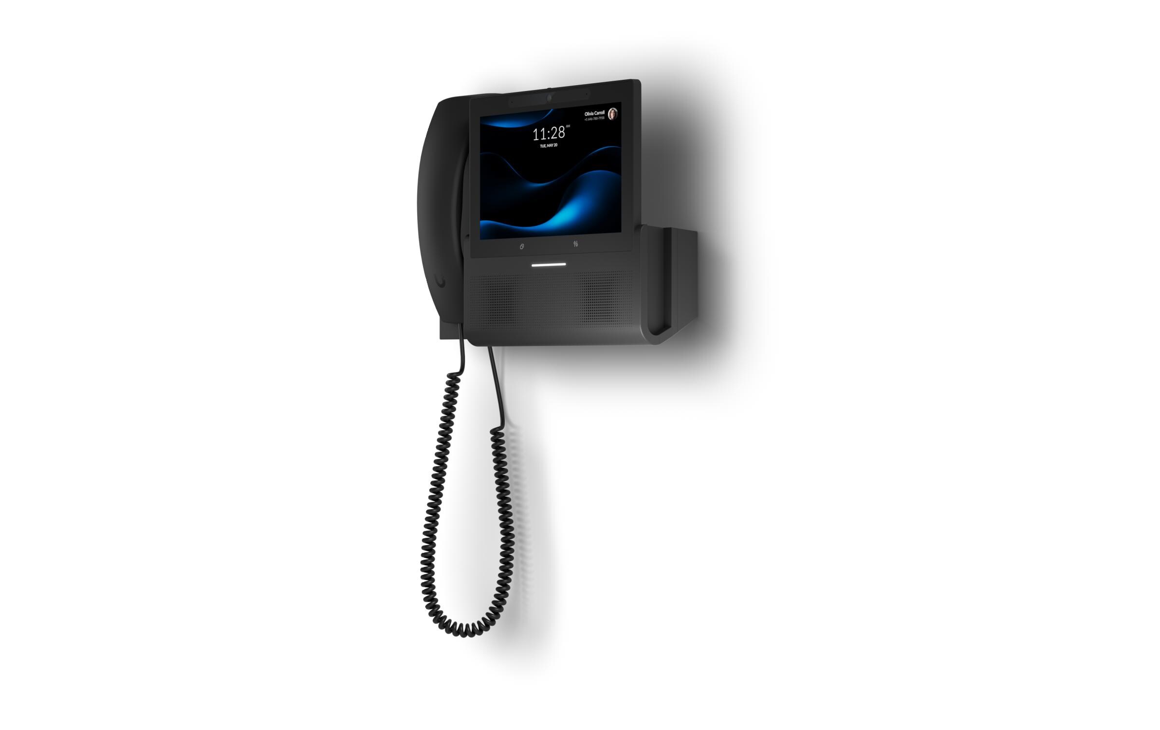 G3 Touch Wall Schwarz<br>Wandmontierbares Smartphone der nächsten Generation für UniFi Talk, mit 7-Zoll-Touch-Display und nahtloser Integration in UniFi-Anwendungen
