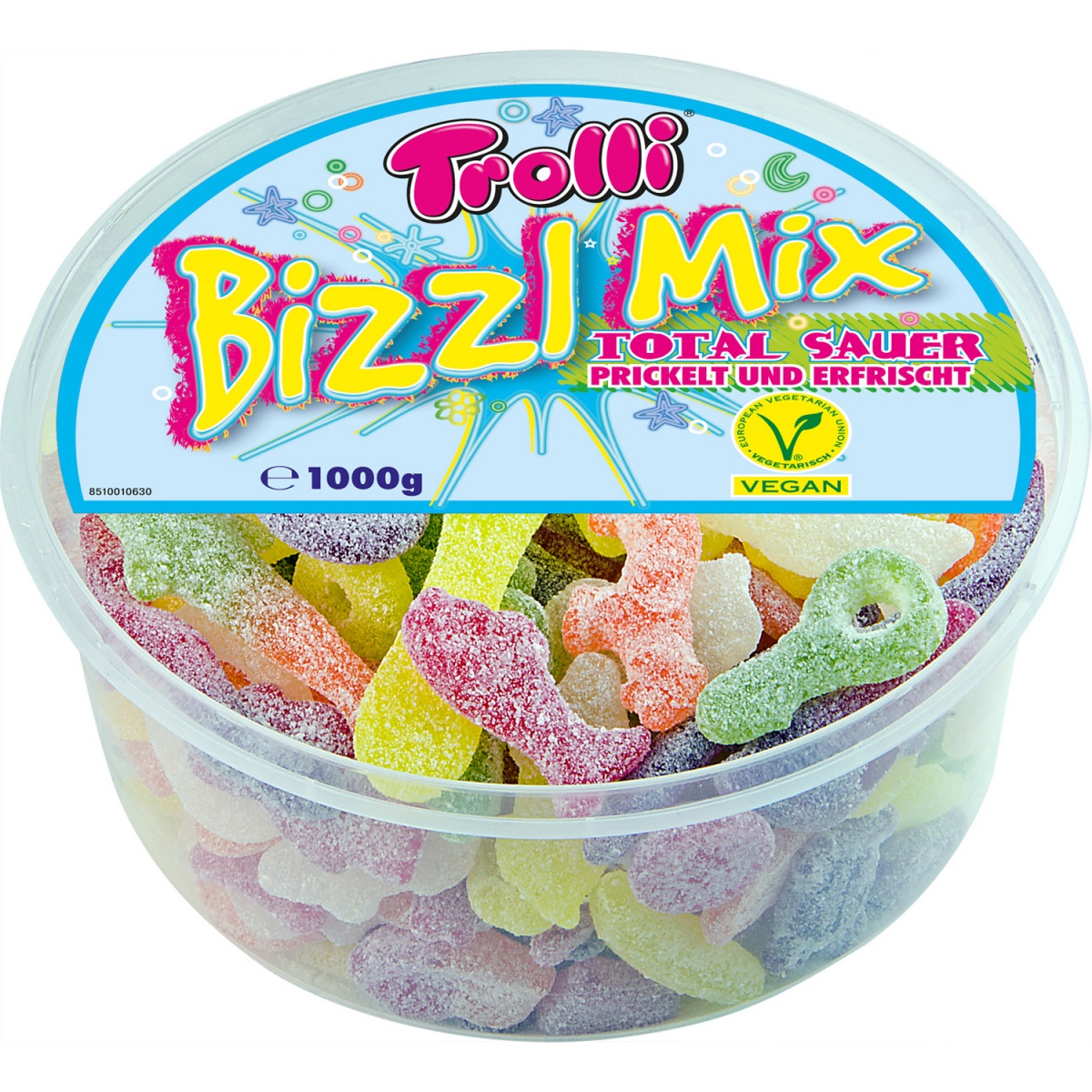 Trolli Bizzl Mix 1kg MHD:19.3.26