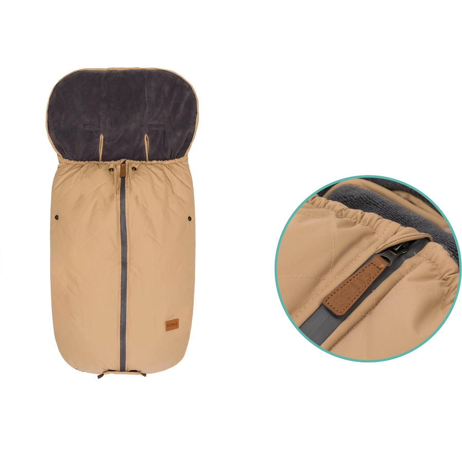 fillikid Winterfußsack Kamet Polyester cappuccino