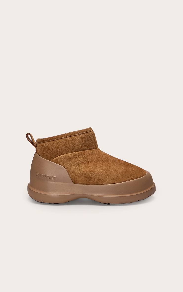 Marron Moon Boot Protect Luna Low En Synthétique