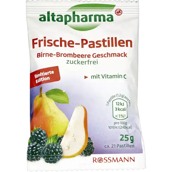 Frische-Pastille Birne-Brombeere