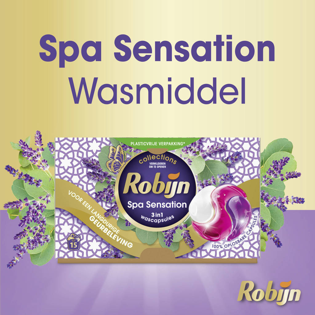 3-in-1 wascapsules Color Spa Sensation - 4 x 15 wasbeurten - 60 wasbeurten