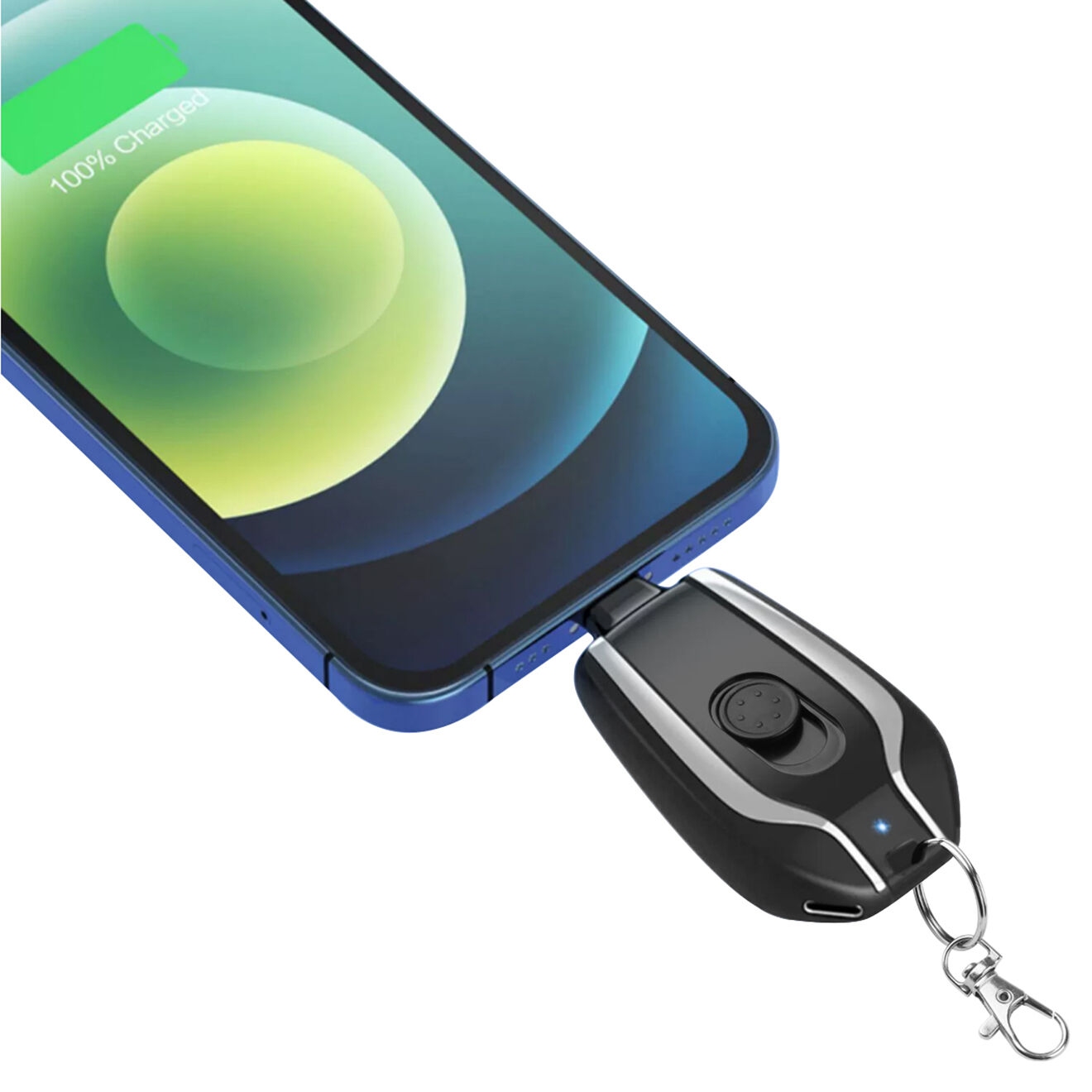 Onamaste Porte-clé Power bank noir