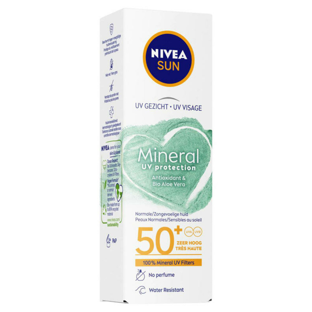 Nivea Sun UV Face Mineral UV Protection Lotion SPF 50+ 50 ml